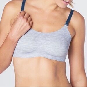 Knix Heathered Gray Wireless Bra sz 5 see pics for size chart‎